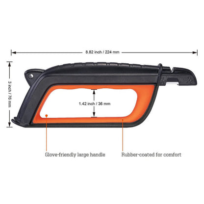 Multi-Tool Sharpener for Garden Tools & Blades