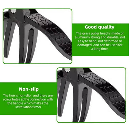 Stand-Up Weed Puller Tool with Long Handle