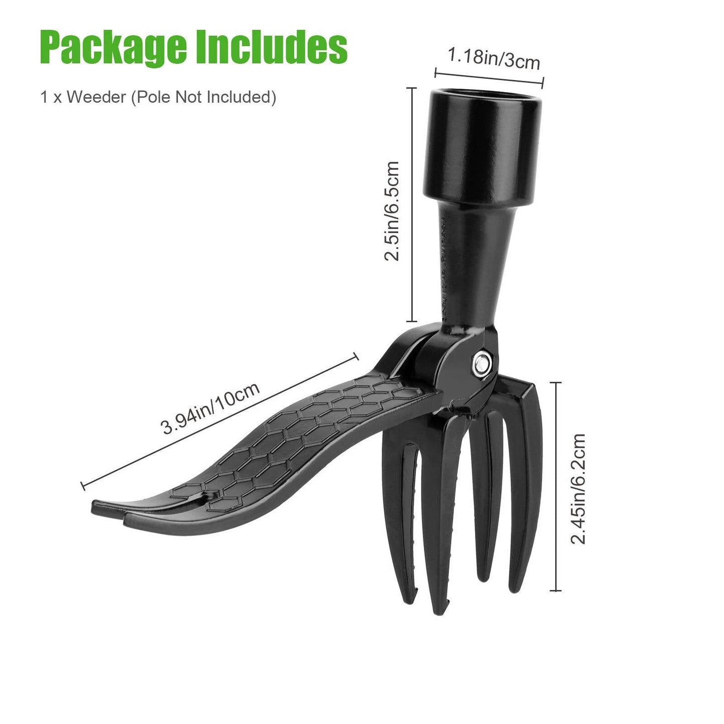 Stand Up Weed Puller Tool with Claw