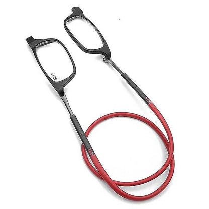 Bifocal Eyeglasses with Magnetic Neck Cord