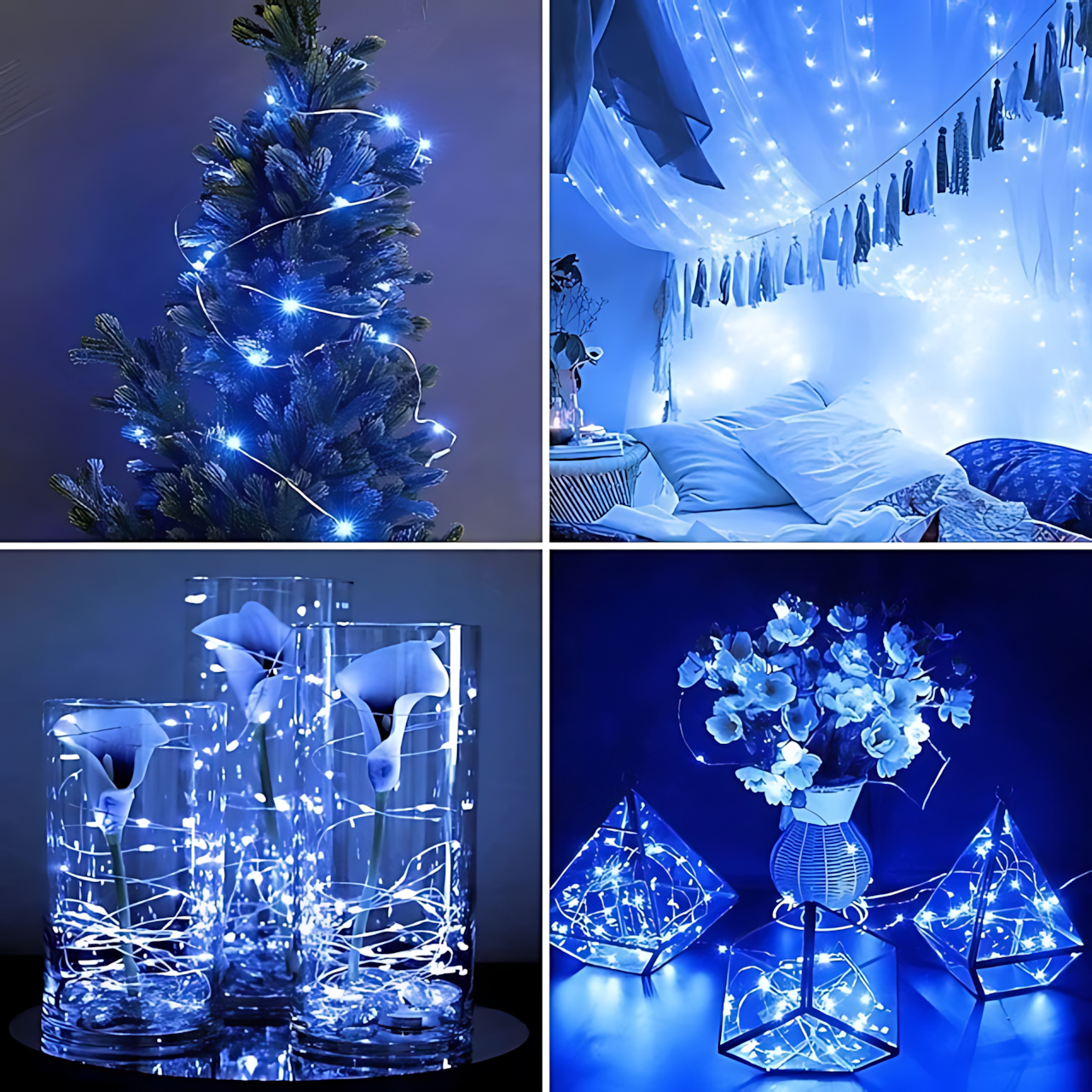 100 Mini LED Fairy String Lights, Waterproof