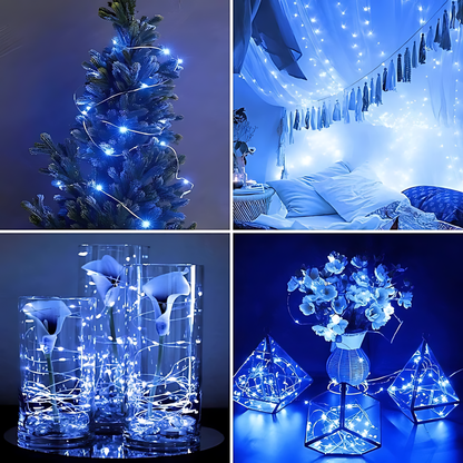 100 Mini LED Fairy String Lights, Waterproof