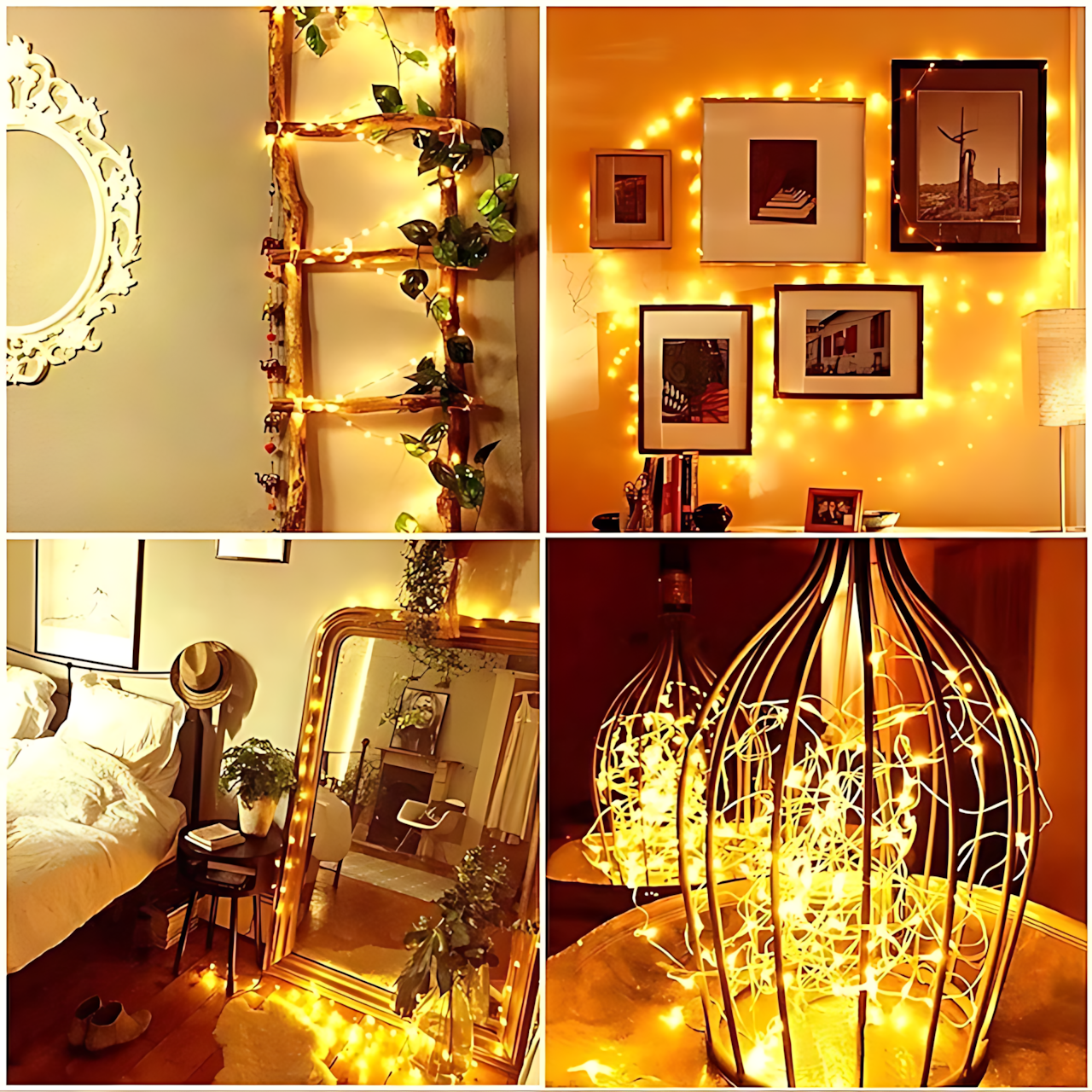 100 Mini LED Fairy String Lights, Waterproof