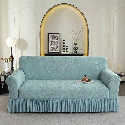 Sunflower Jacquard Elastic Sofa Cover