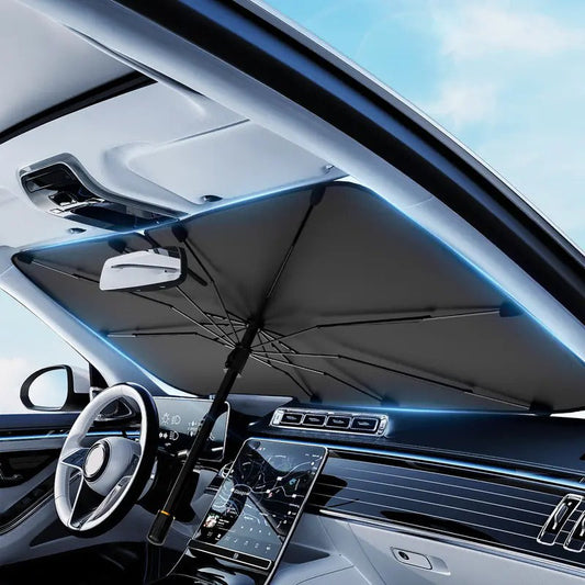 Foldable Car Windshield Sun Shade Umbrella
