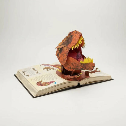 3D Pop Up Dinosaur Book for Kids