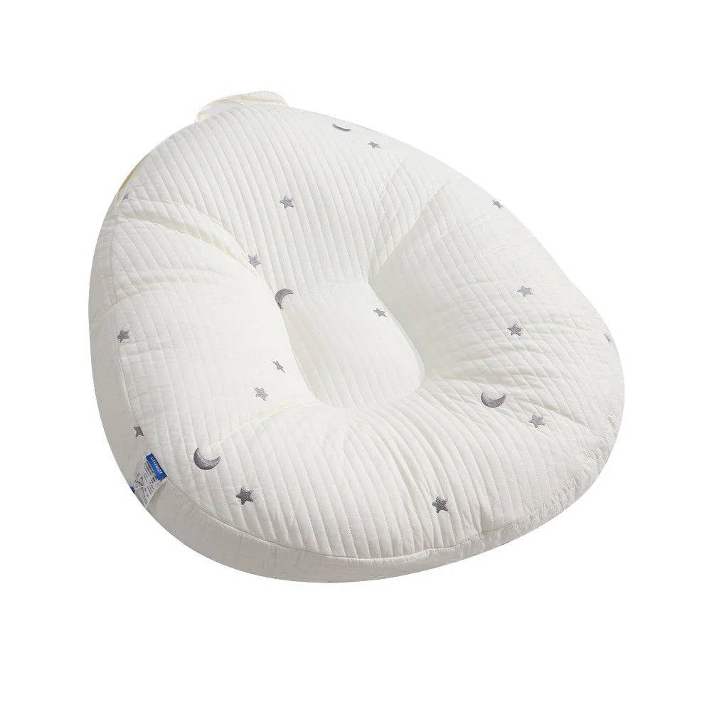 Ergonomic Baby Lounger Pillow, Cotton Nest