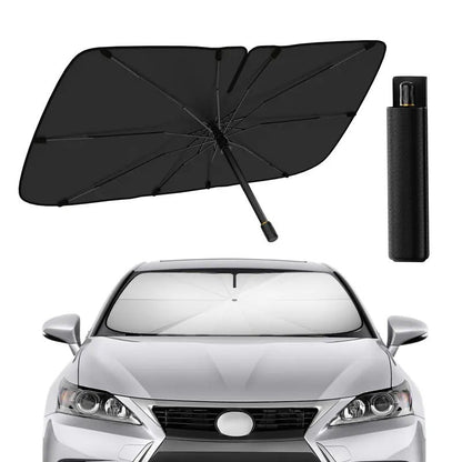 Foldable Car Windshield Sun Shade Umbrella