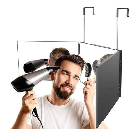 360-Degree Tri-Fold Portable Makeup Mirror