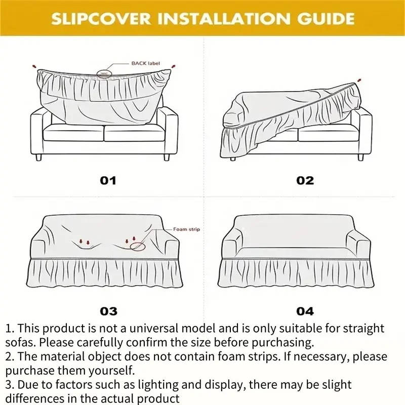 Sunflower Jacquard Elastic Sofa Cover