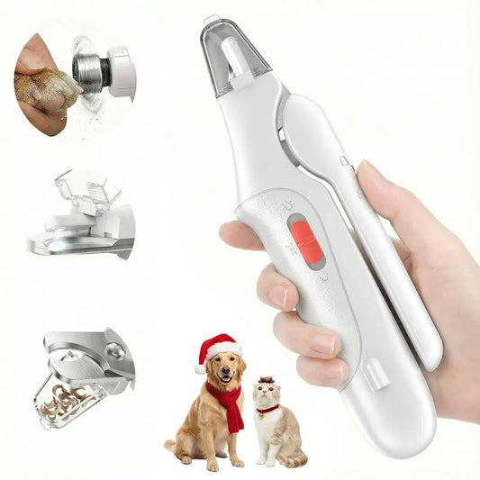 2-in-1 Electric Pet Nail Clipper & Grinder