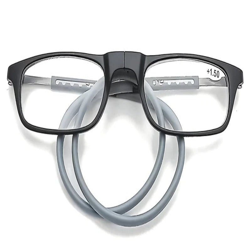 Bifocal Eyeglasses with Magnetic Neck Cord