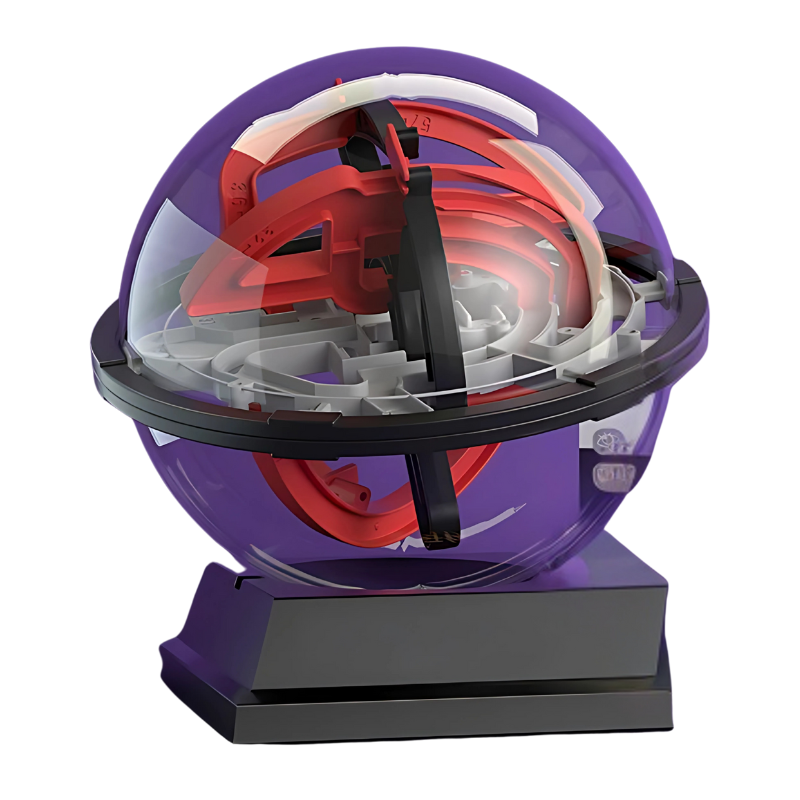 3D Spherical Maze Puzzle Ball