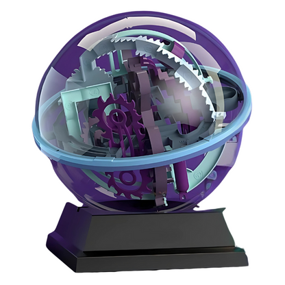 3D Spherical Maze Puzzle Ball