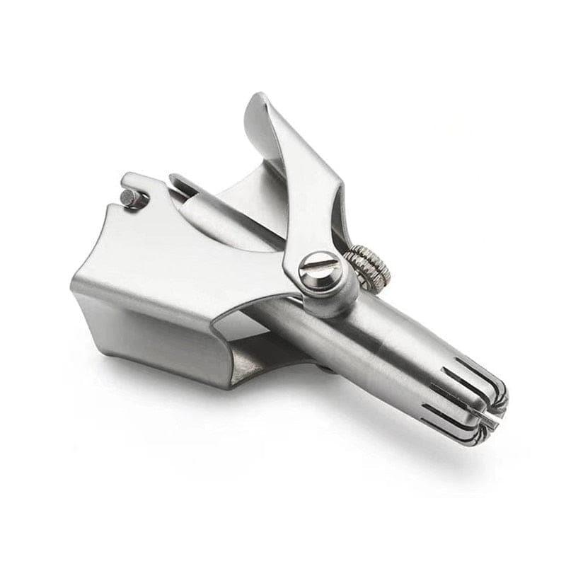 Manual Nose & Ear Hair Trimmer, Stainless Steel Blades