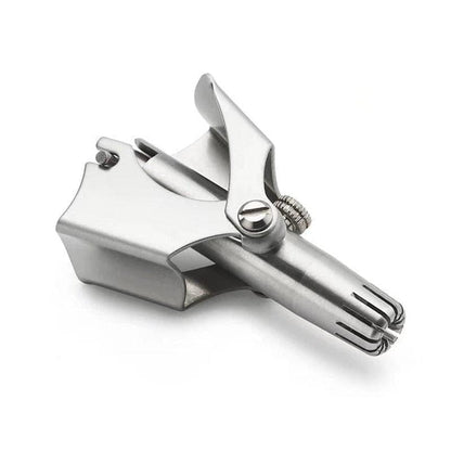 Manual Nose & Ear Hair Trimmer, Stainless Steel Blades