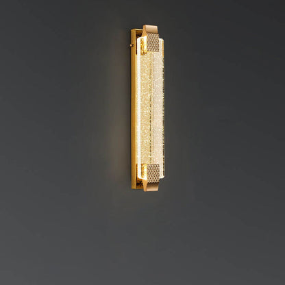 Luxury Bubble Crystal Square Alloy LED Wall Sconce Lamp