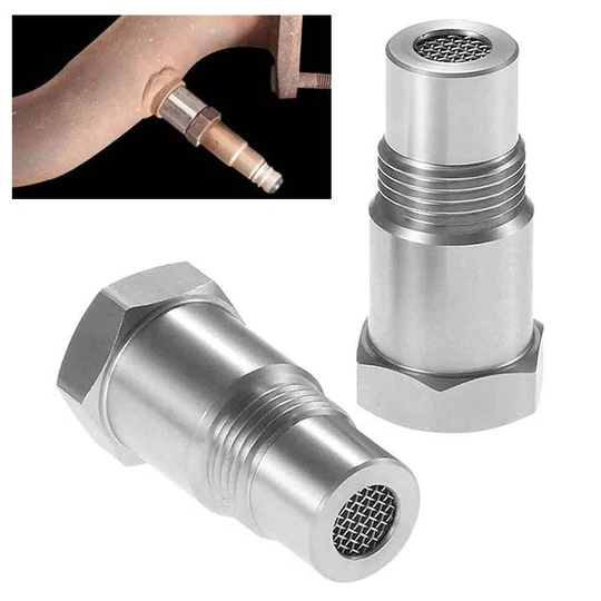 Oxygen Sensor Adapter with Filter, M18x1.5