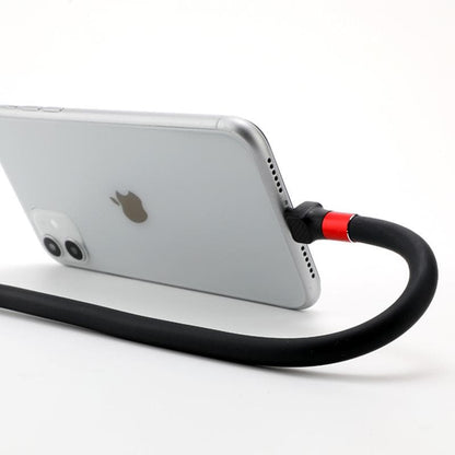 Foldable Fast Charging Cable with Phone Stand