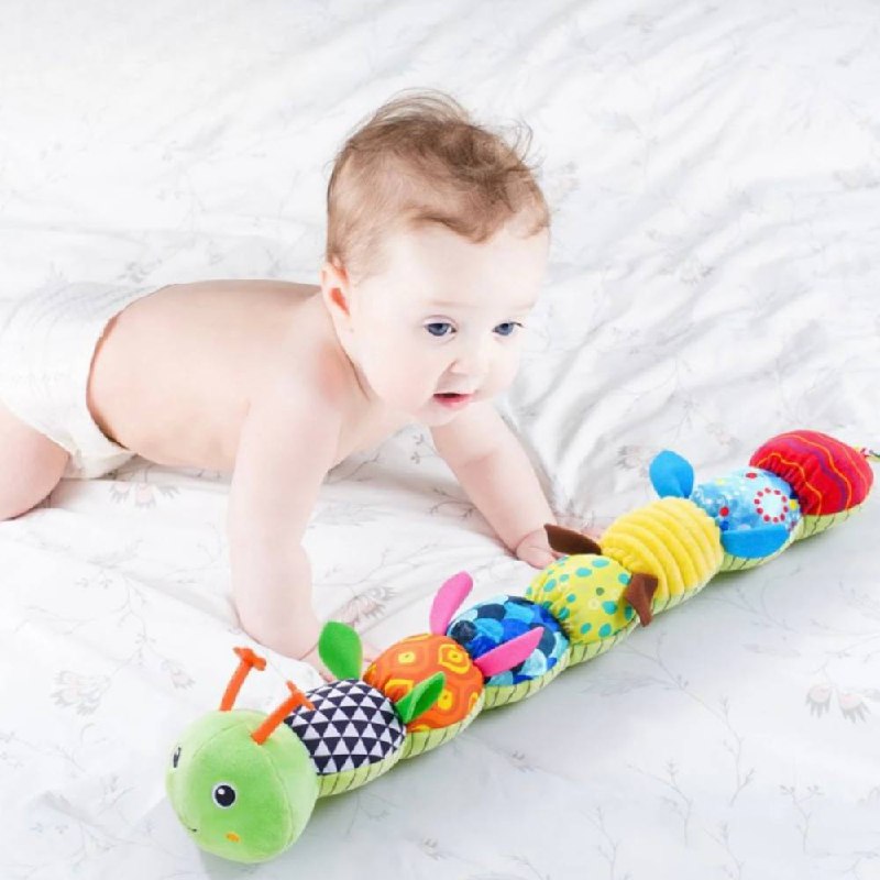 Musical Plush Caterpillar for Babies