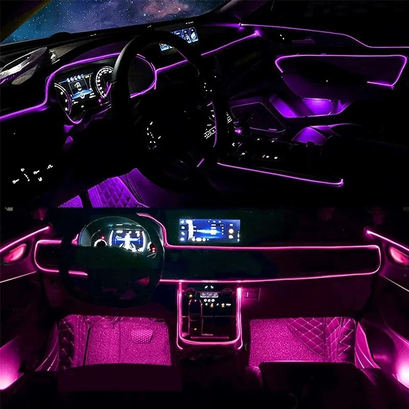 RGB LED Strip Lights for Car Interior