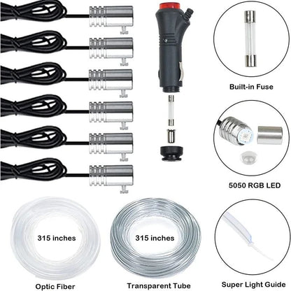 RGB LED Strip Lights for Car Interior