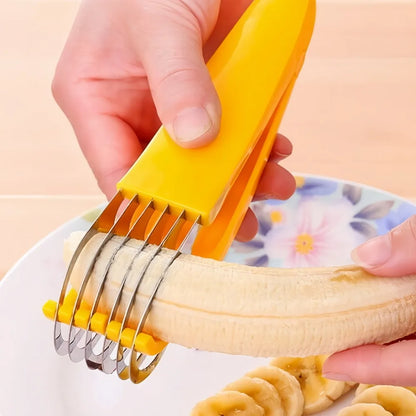 Curved Blade Banana & Vegetable Cutter