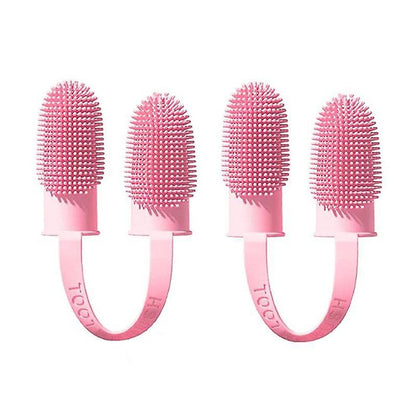 Silicone Finger Toothbrush Set for Pets