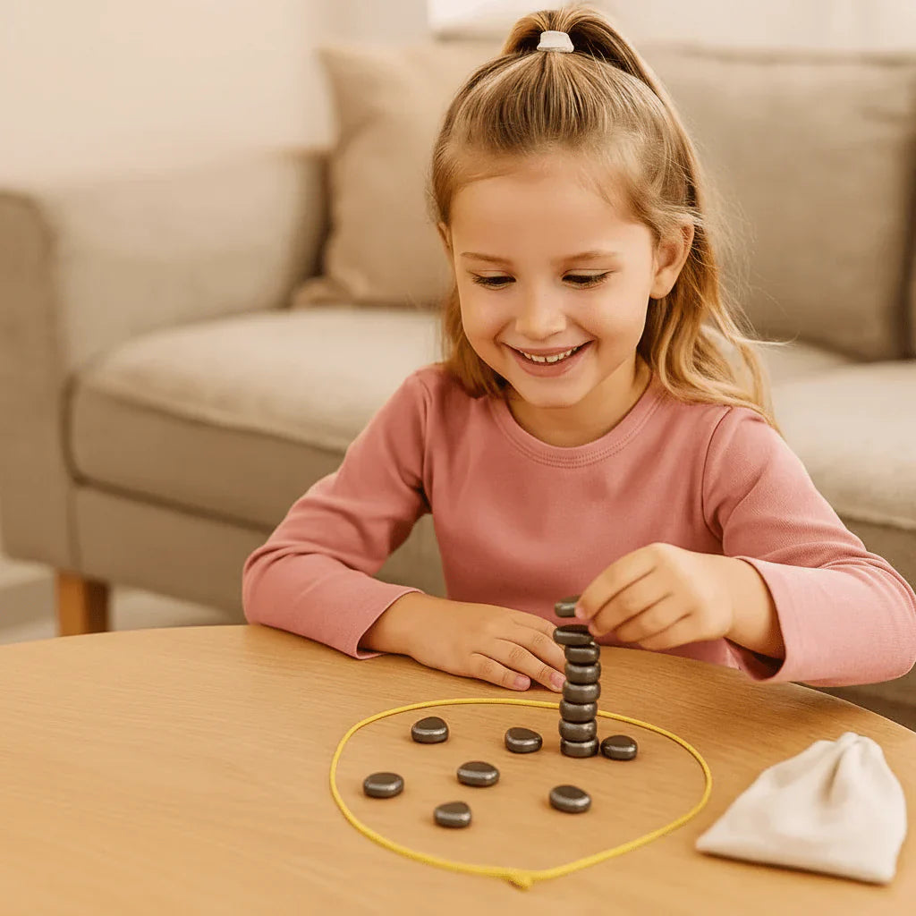 Portable Magnetic Chess Set for Travel & Family