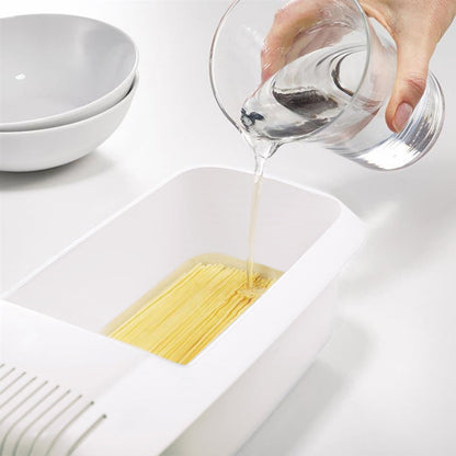 Microwave Pasta Cooker with Built-In Strainer