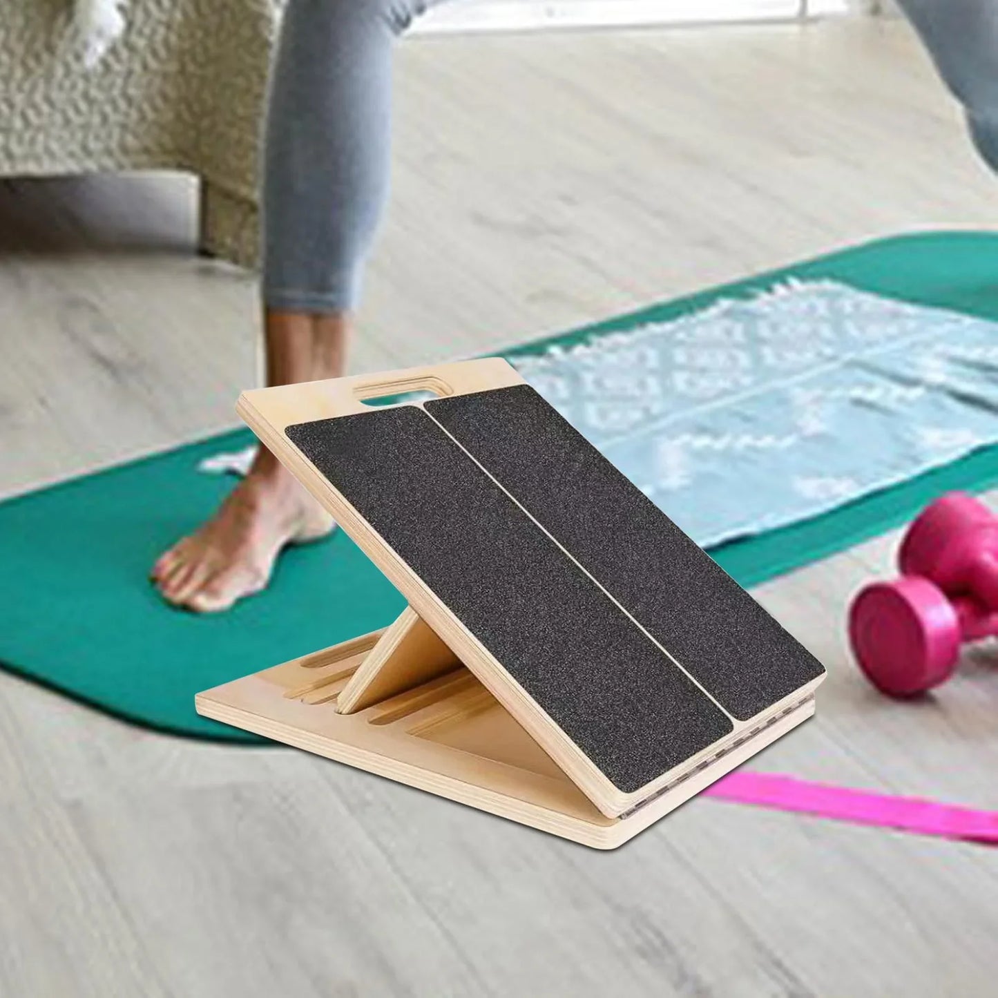 Adjustable Incline Board for Calf Stretching