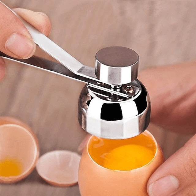 Stainless Steel Egg Shell Cracker & Cutter