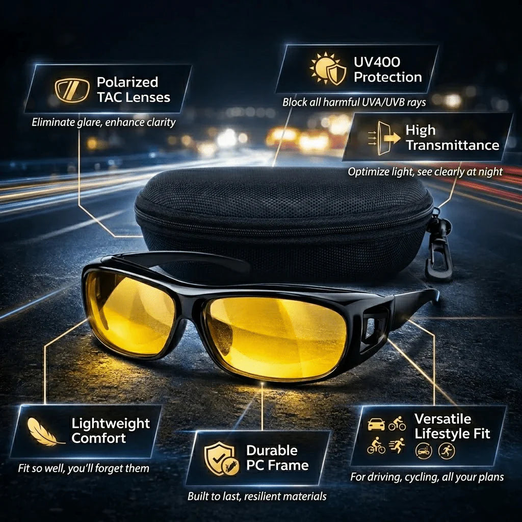 Polarized Night Driving Glasses