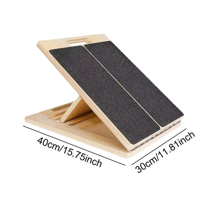 Adjustable Incline Board for Calf Stretching