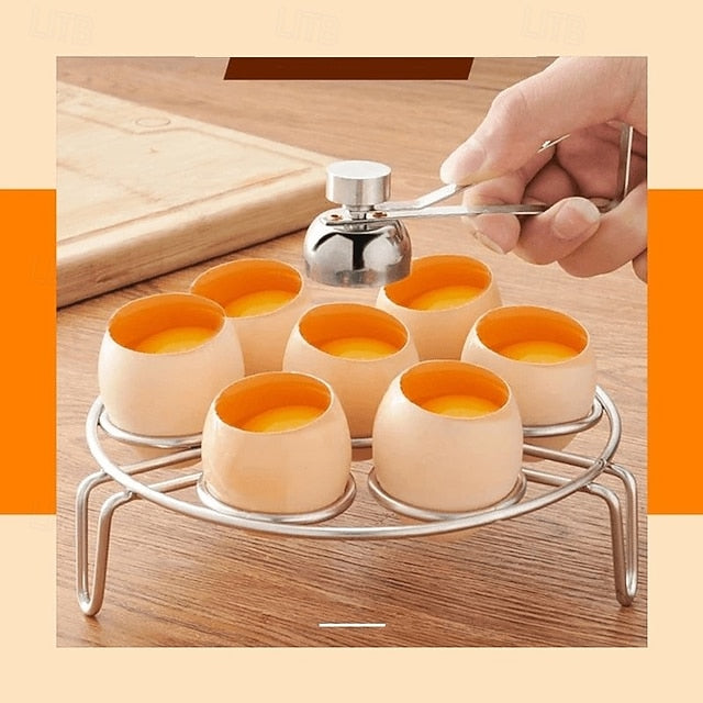 Stainless Steel Egg Shell Cracker & Cutter