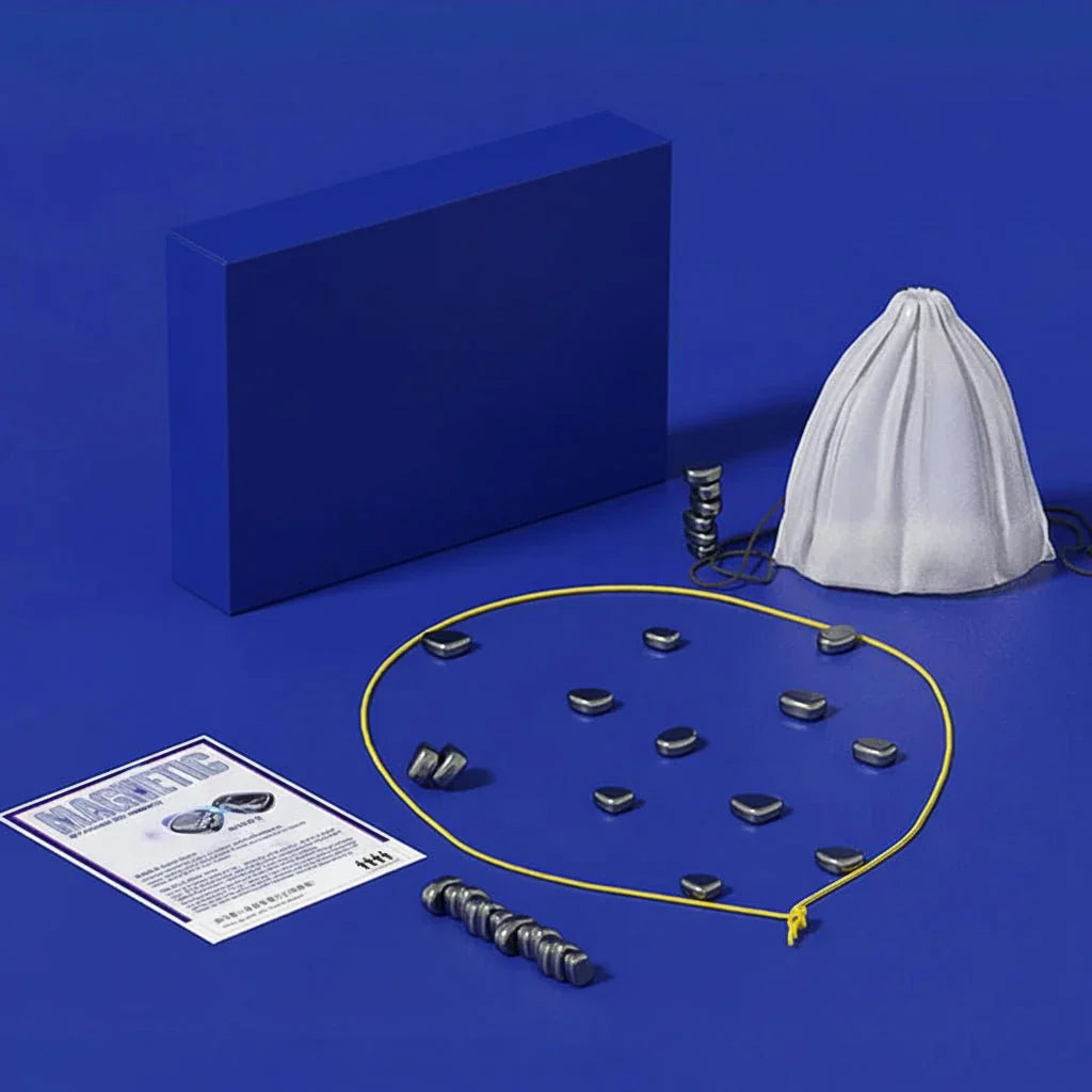 Portable Magnetic Chess Set for Travel & Family
