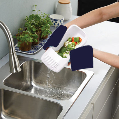 Microwave Pasta Cooker with Built-In Strainer