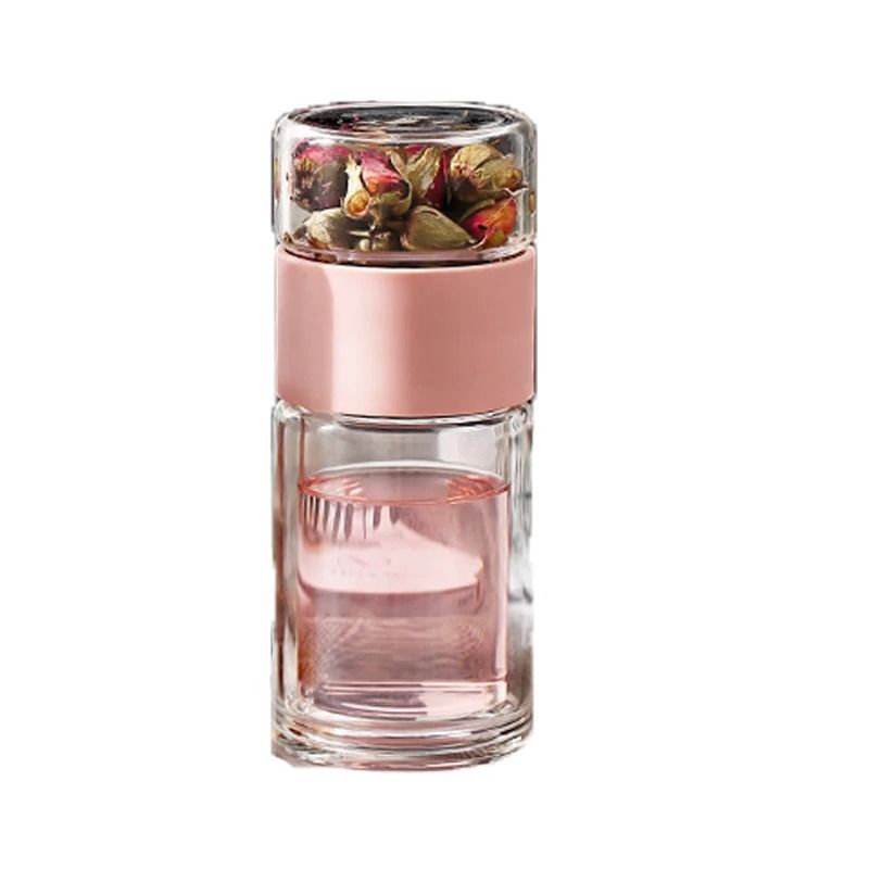 Borosilicate Glass Tea Tumbler with Infuser