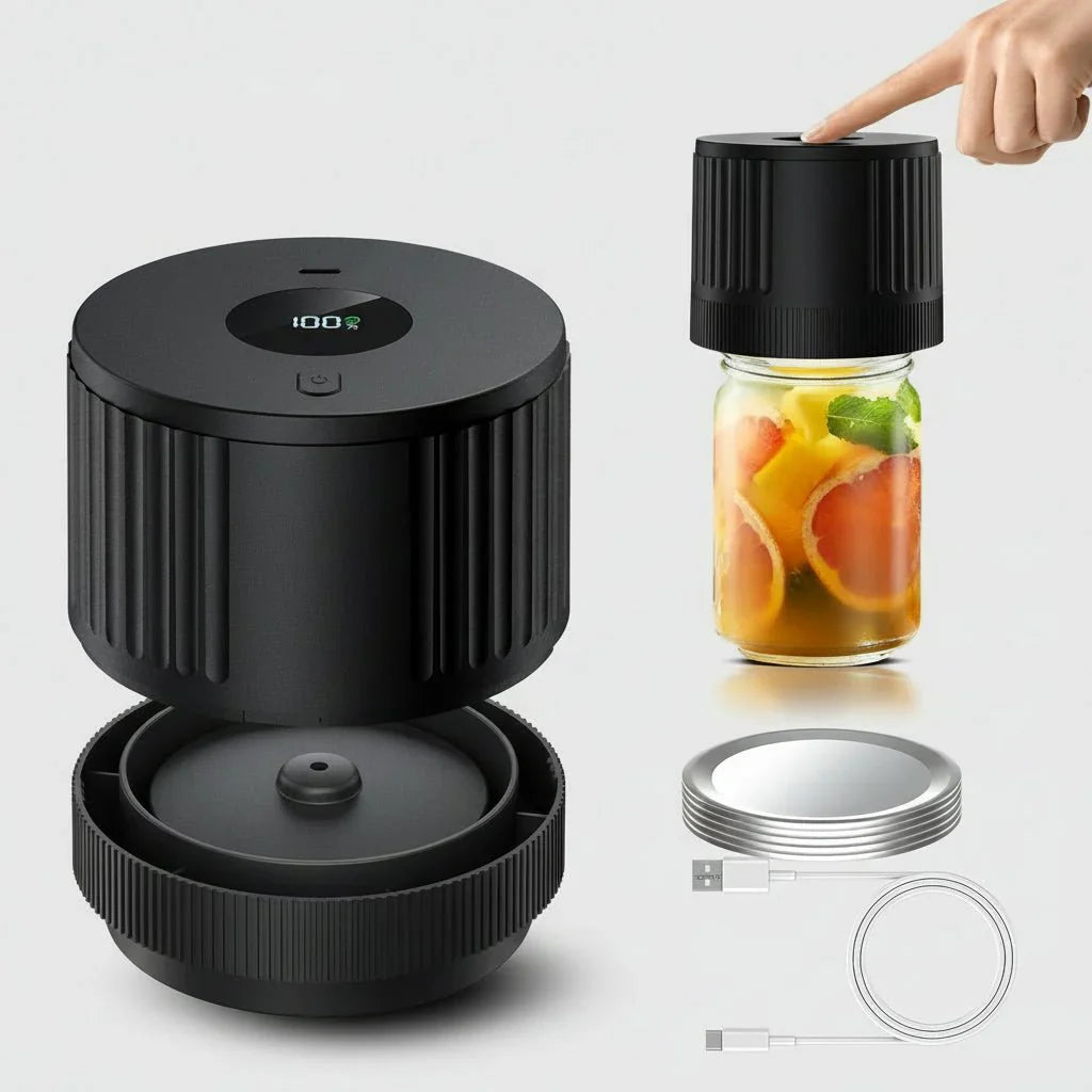 Vacuum Sealing Kit for Wide & Regular Mason Jars