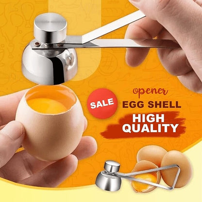 Stainless Steel Egg Shell Cracker & Cutter