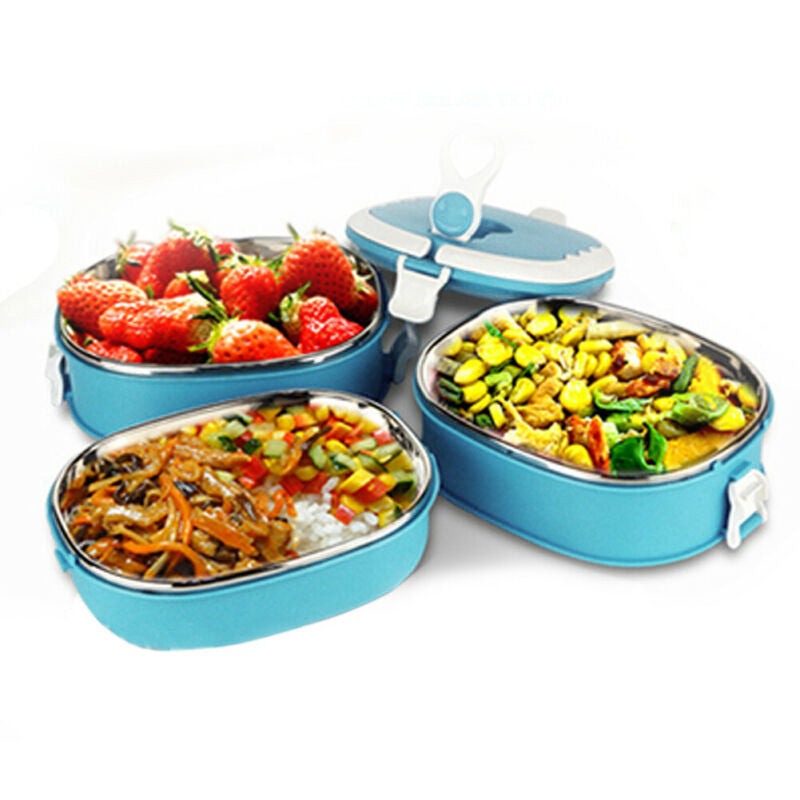 Leak-Proof Thermal Lunch Box, Stainless Interior