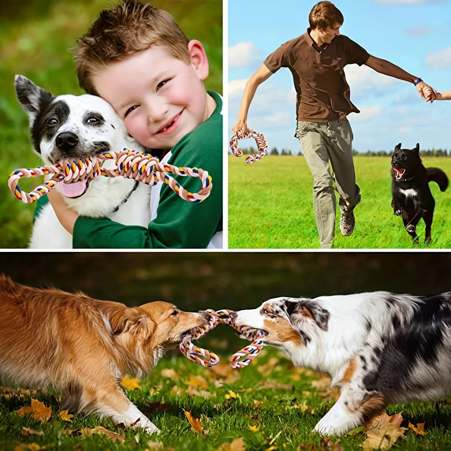 Heavy Duty Rope Chew Toy for Dogs