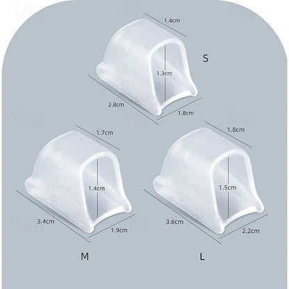 6 Pack Gel Toe Spacers with Toe Loops