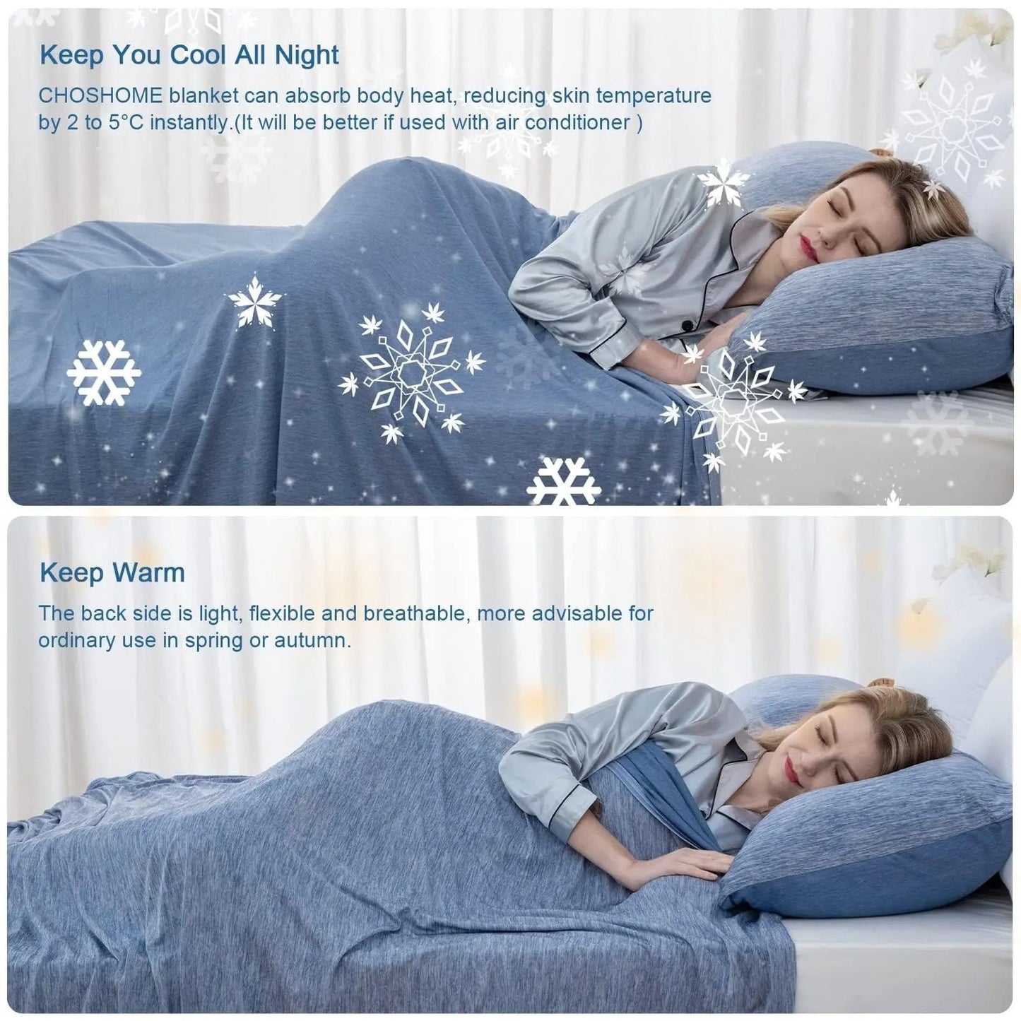 Cool-Touch Weighted Blanket