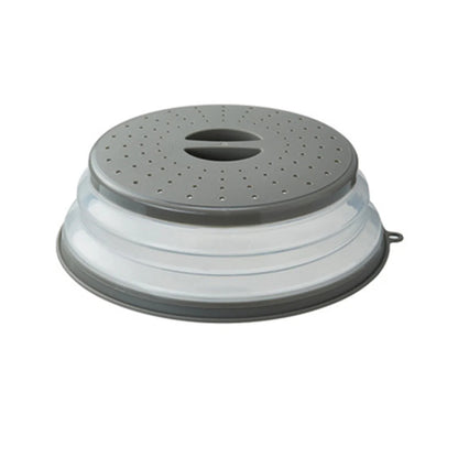 Silicone Microwave Splatter Guard, Foldable