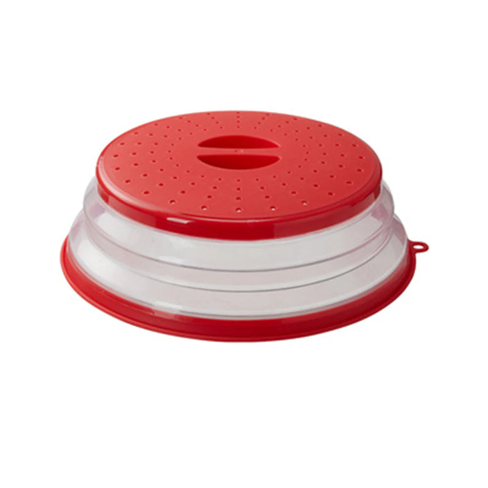 Silicone Microwave Splatter Guard, Foldable