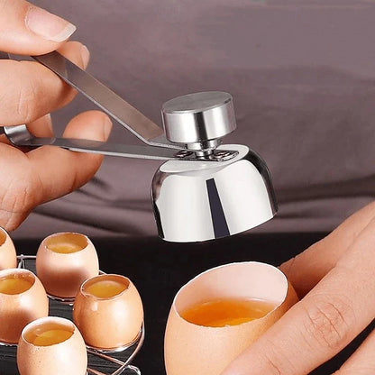 Stainless Steel Egg Shell Cracker & Cutter