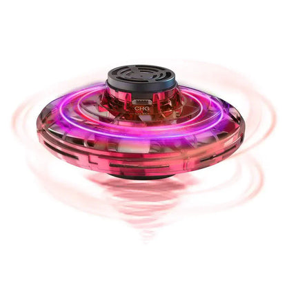 Hand-Controlled Hovering Spinner with LED Lights