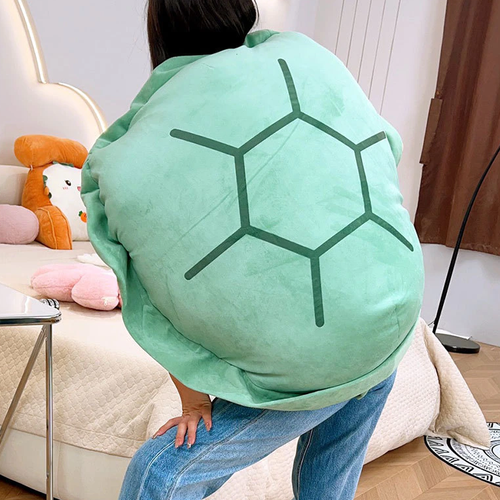 Turtle Shell Plush Pillow