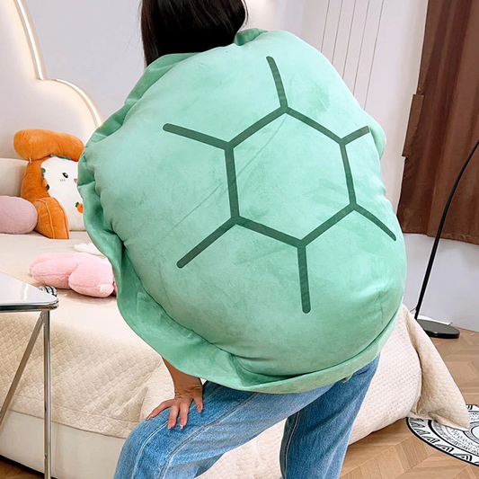 Turtle Shell Plush Pillow
